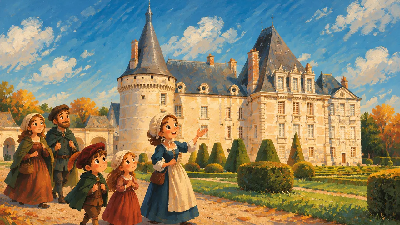 Visite costumée pour les enfants au château d’Azay-le-Ferron