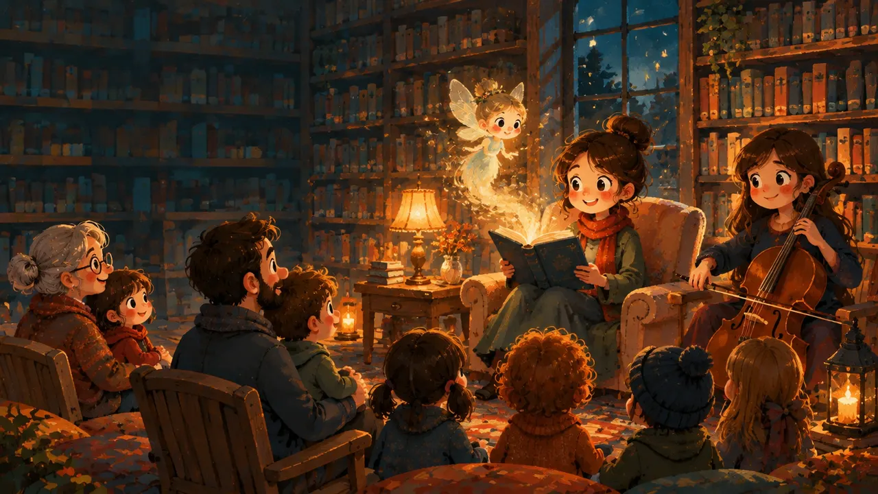 Lecture en musique d’un conte pour les familles à la bibliothèque Beaulieu de Châteauroux