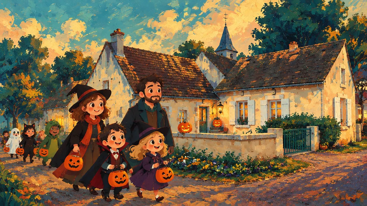 Halloween des enfants à La Secousse, Jeu-les-Bois